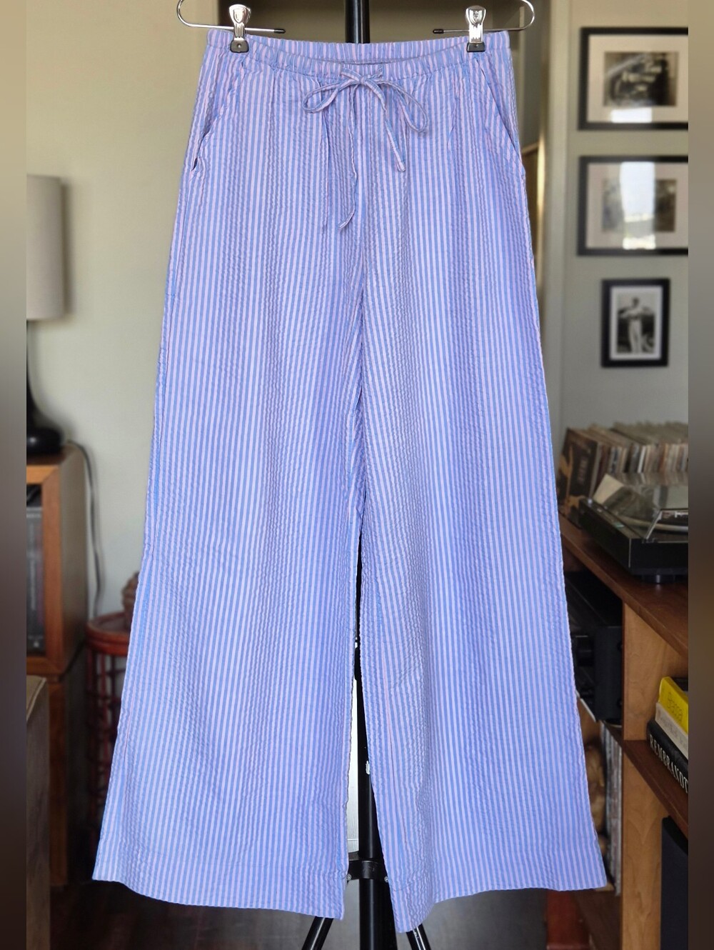 Marine Layer Womens Seersucker Pajama Pants